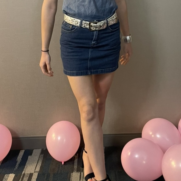 Blue Jean skirt - Picture 2 of 2